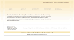 Desktop Screenshot of bmhtherapy.org